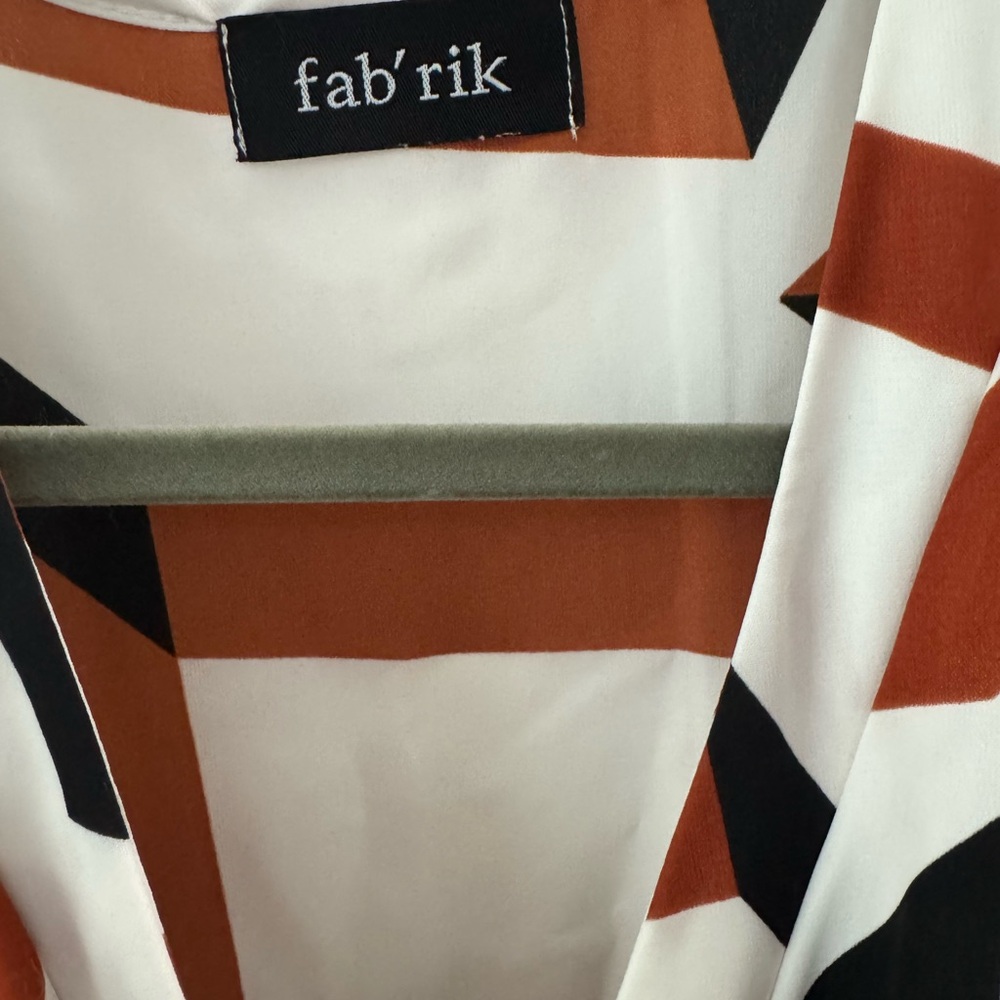 Fab'rik Multicolor Geometric Pattern Dress - Picture 3 of 5